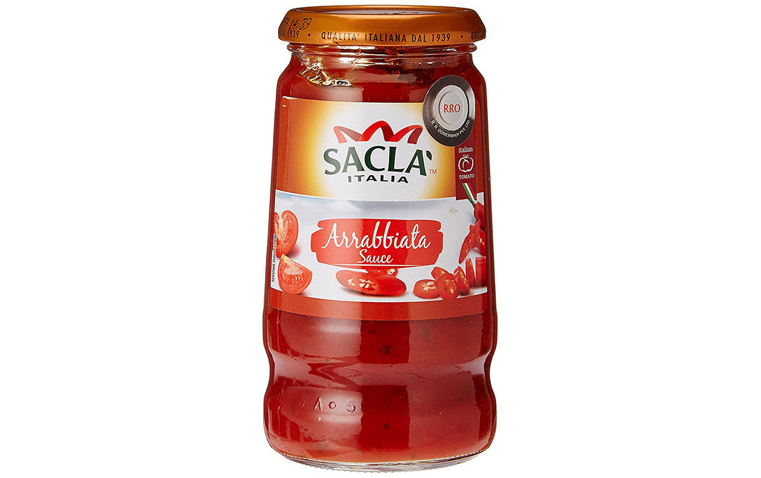 Sacla Arrabbiata Sauce   Glass Jar  420 grams